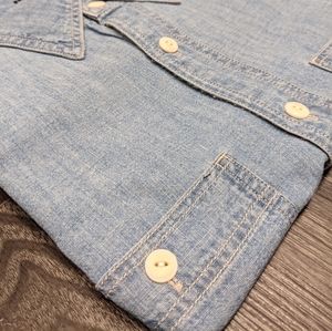 Madewell Light Blue Denim Button-Down Shirt